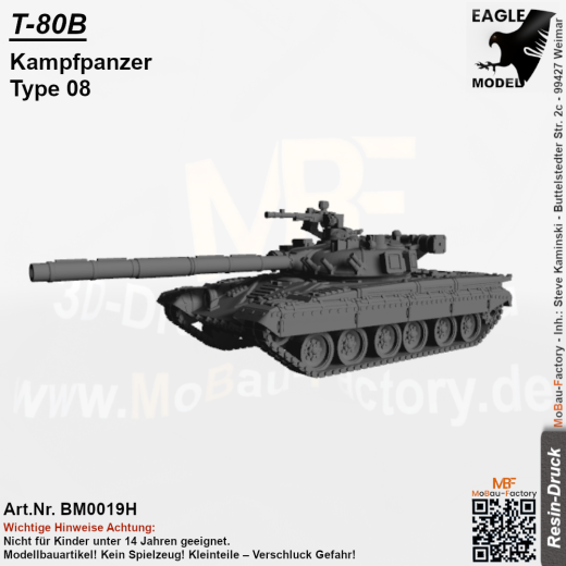 T-80B Kampfpanzer Type 08