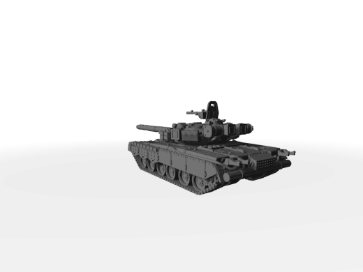 T-80BV Kampfpanzer Turm mit Zusatzpanzerung Type 06