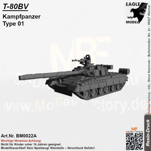 T-80BV Kampfpanzer Type 01