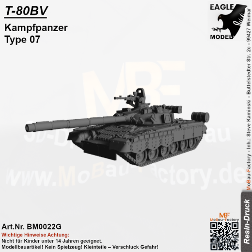 T-80BV Kampfpanzer Type 07