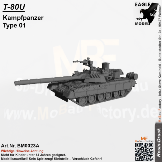 T-80U Kampfpanzer Type 01