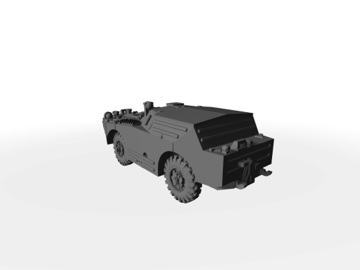 BRDM-1 Sagger geschlossen