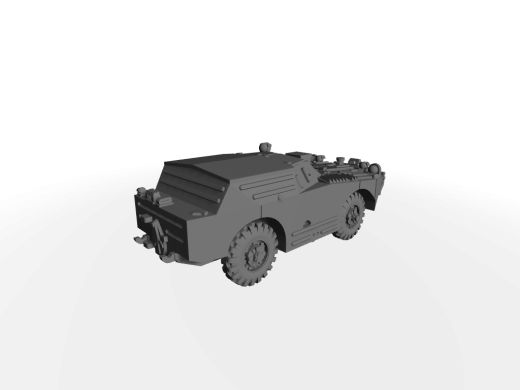 BRDM-1 Sagger geschlossen