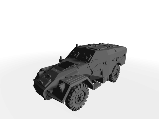 BTR-40B / SPW-40B Ersatzrad