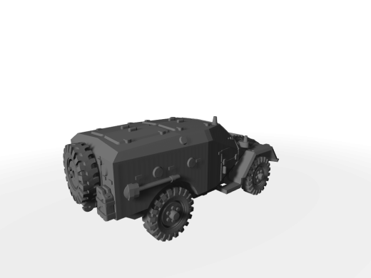 BTR-40B / SPW-40B Ersatzrad