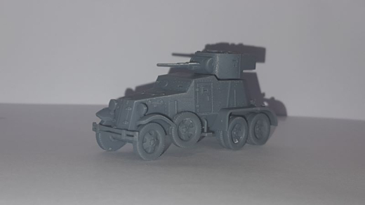 BA-6 schwerer Radpanzer