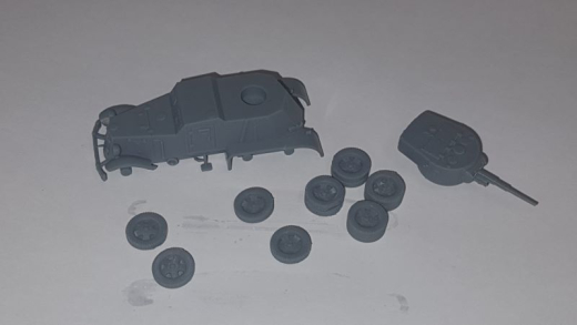 BA-6 schwerer Radpanzer