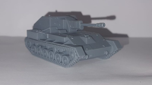 SU-76m Selbstfahrlafette mit 76mm Geschütz