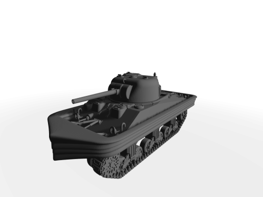 Sherman Duplex Drive "Donald Duck" Amphibischer Schwimmpanzer