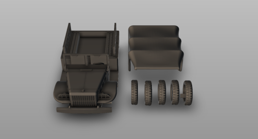 Dodge WC51 / WC52 0,75t leichter Militär-Lastkraftwagen
