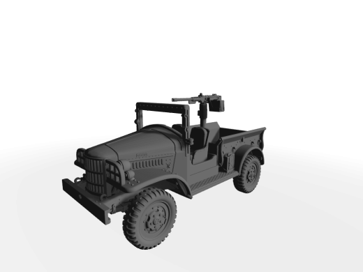 Dodge WC-21 ​​​​​​​0,5t leichter Waffenträger-Lastwagen