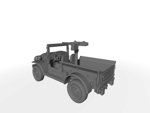 Dodge WC-21 ​​​​​​​0,5t leichter Waffenträger-Lastwagen