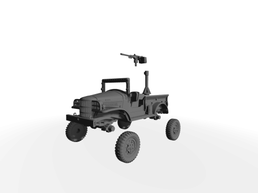 Dodge WC-21 ​​​​​​​0,5t leichter Waffenträger-Lastwagen