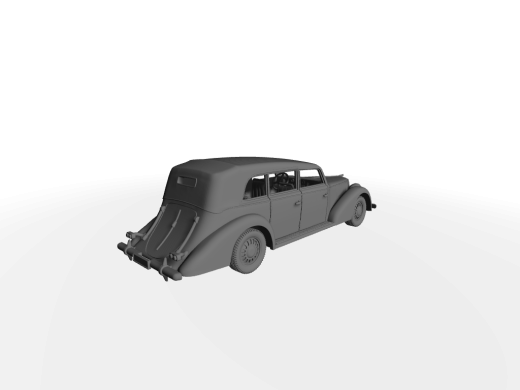 Fiat 2800 Torpedo Luxuriöse Limousine