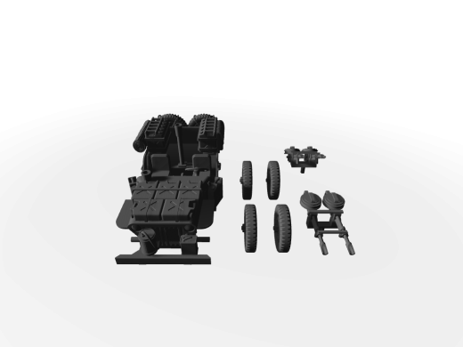 Jeep SAS North Africa Vicker twin MG