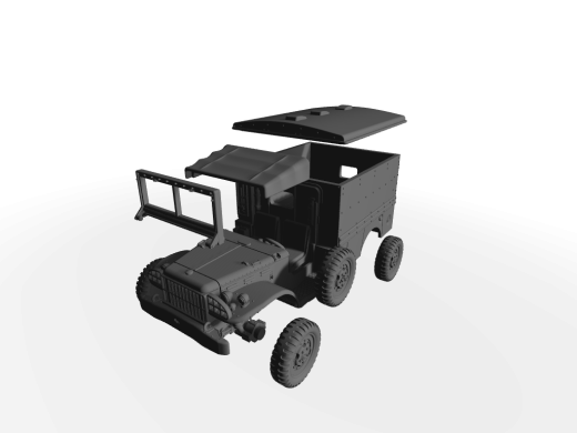 Dodge WC-64 ​​​​​​​0,75t Feldlazarett-Transporter