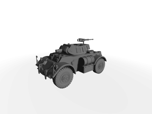 T17E3 Staghound Haubitze mit M8 Turm