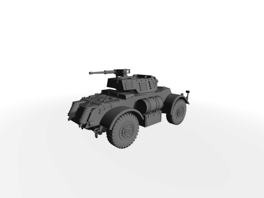 T17E3 Staghound Haubitze mit M8 Turm