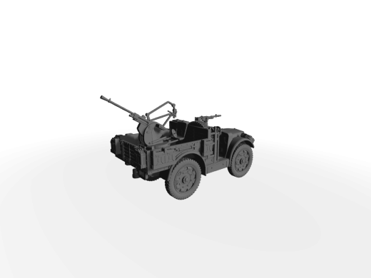 Autocannone da 20/65 su Fiat-SPA TL37 mobile Flak