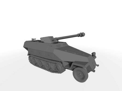 Sd.Kfz. 251/22 Halbketten-Panzerjäger Schützenpanzerwagen mit PaK 40