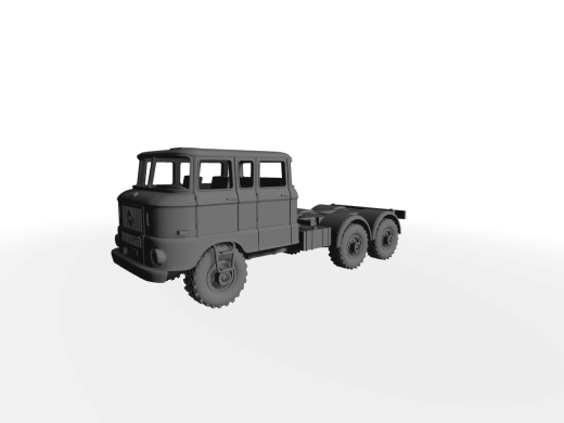 IFA W50 ohne Aufbau NVA-Ausführung