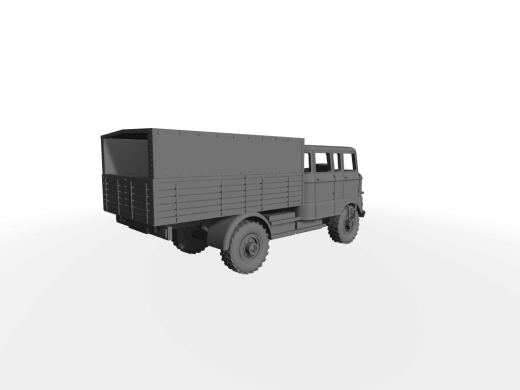 IFA W50 hohe Pritsche mit Planen-Aufbau NVA-Ausführung