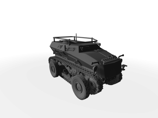 Sd.Kfz. 254 leicht gepanzerter Beobachtungswagen und Artillerieschlepper