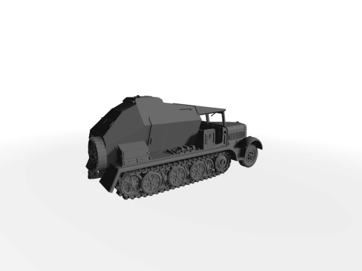 Sd. Kfz. 7/3 Feuerleitfahrzeug V2 ​​​​​​​Führungs- und Feuerleitfahrzeug der Feldraketenartillerie V2