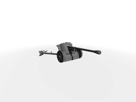 5cm PaK 38 mittlere Panzerabwehrkanone Aktive-Modus