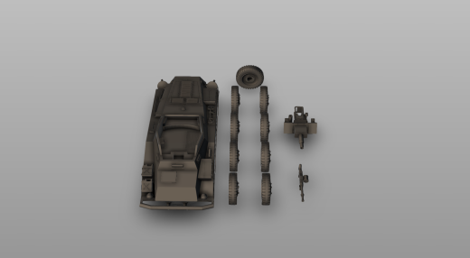 Sd. Kfz. 234/3 "Stummel" Gerät 94 schweres 8-Rad Panzerspähfahrzeug