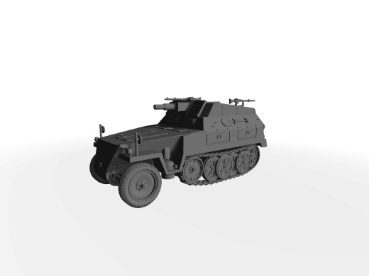 Sd. Kfz. 250/8 leichter Schützenpanzerwagen mit 7,5cm KwK 37 L/24