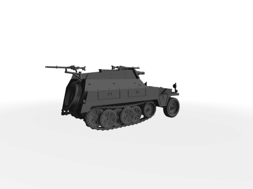 Sd. Kfz. 250/8 leichter Schützenpanzerwagen mit 7,5cm KwK 37 L/24