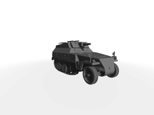 Sd. Kfz. 250/8 leichter Schützenpanzerwagen mit 7,5cm KwK 37 L/24