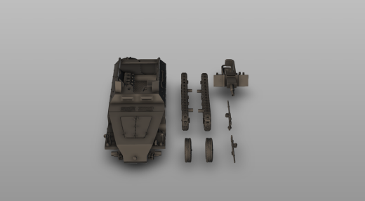 Sd. Kfz. 250/8 leichter Schützenpanzerwagen mit 7,5cm KwK 37 L/24