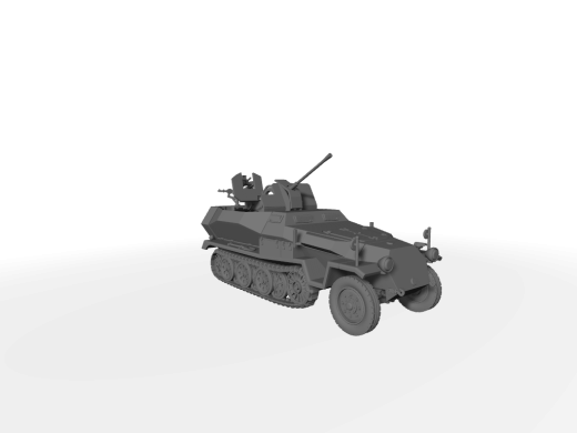 Sd. Kfz. 251/17 Ausf. C mittlerer FlaK-Schützenpanzer mit 2cm FlaK 38