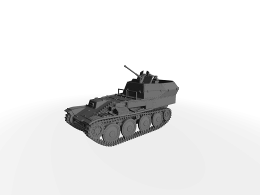 Flakpanzer 38(t) ​​​​​​​mit 20mm FlaK 38