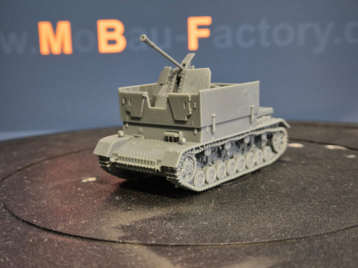 Sd. Kfz. 163/3 Flakpanzer IV - Möbelwagen mit 37mm FlaK 43 hochgeklappte Seitenwände