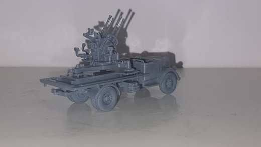Opel Blitz mit 20mm Flakvierling 38