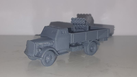 Opel Blitz gepanzert mit 150mm Panzerwerfer ​​​​​​​Aktiv-Modus