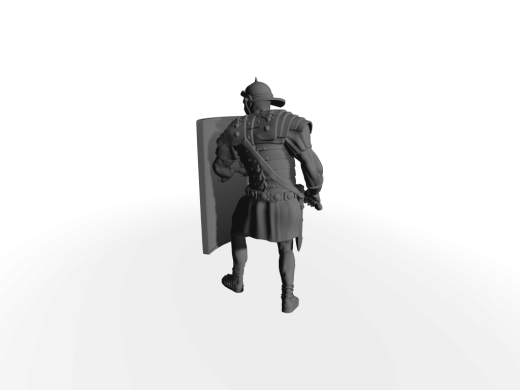 Römischer Legionär II mit Schwert für Schildkröten-Formation