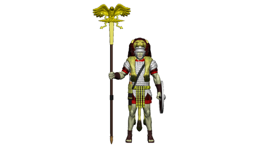 Römischer Aquilifer I Träger des Legionsadlers