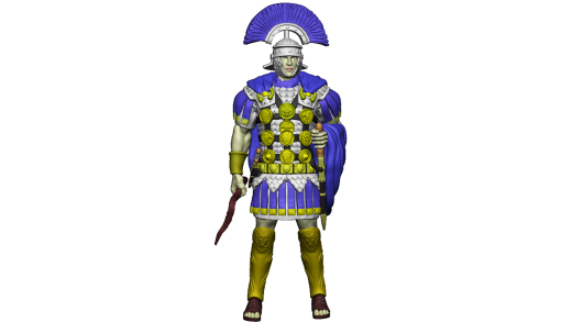 Römischer Primus Pilus I ranghöchste Centurio einer römischen Legion