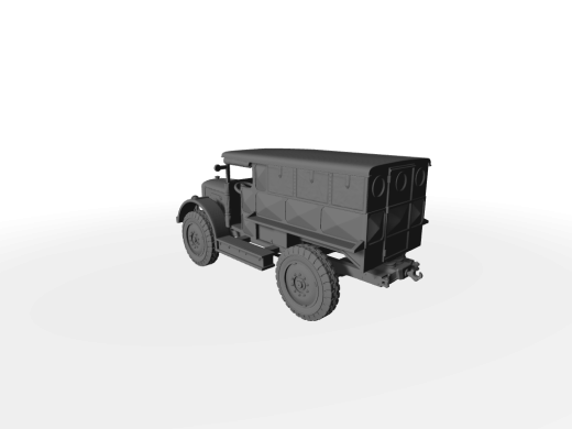 Brossel TAL 4x4 ​​​​​​​Artillerie-Schlepper