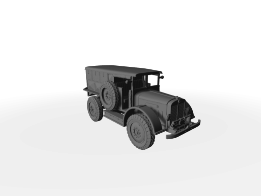 Brossel TAL 4x4 ​​​​​​​Artillerie-Schlepper