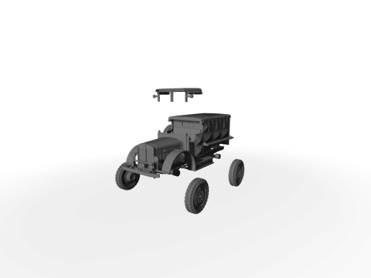 Brossel TAL 4x4 ​​​​​​​Artillerie-Schlepper