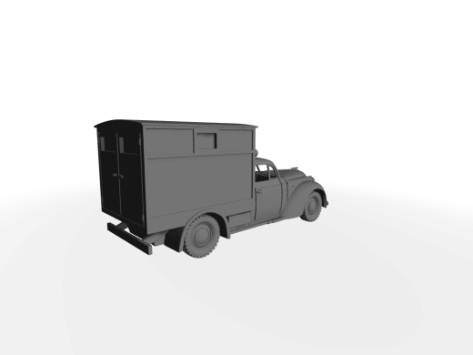 Opel Admiral ​​​​​​​Ambulance