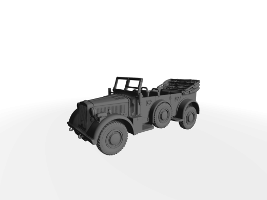 Horch 901 Kfz. 15 ​​​​​​​Verdeck geöffnet