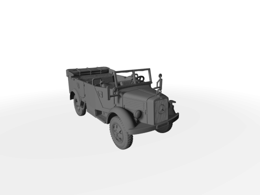 MB L1500 A MTW - Mannschaftstransportwagen Verdeck geöffnet