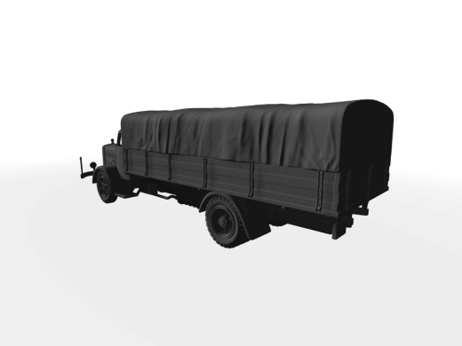 MB L6500 Pritsche mit Planen-Aufbau