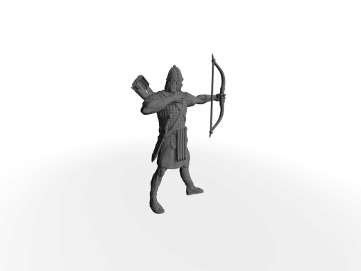 Sagittarii 02 mit Kompositbogen Fernkampfunterstützung